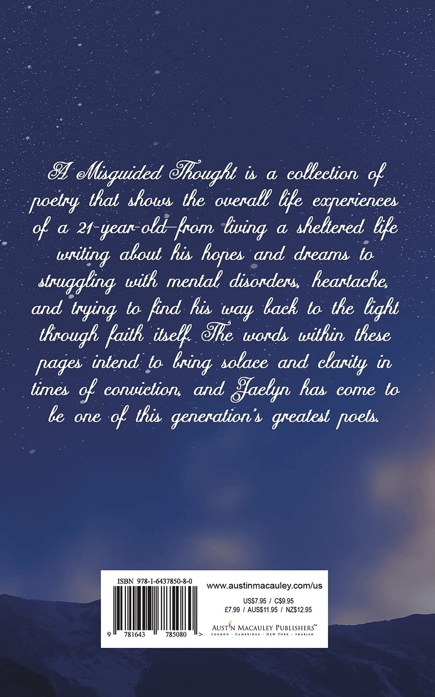 A Misguided Thought - Hardcover - Jaelyn Jordan