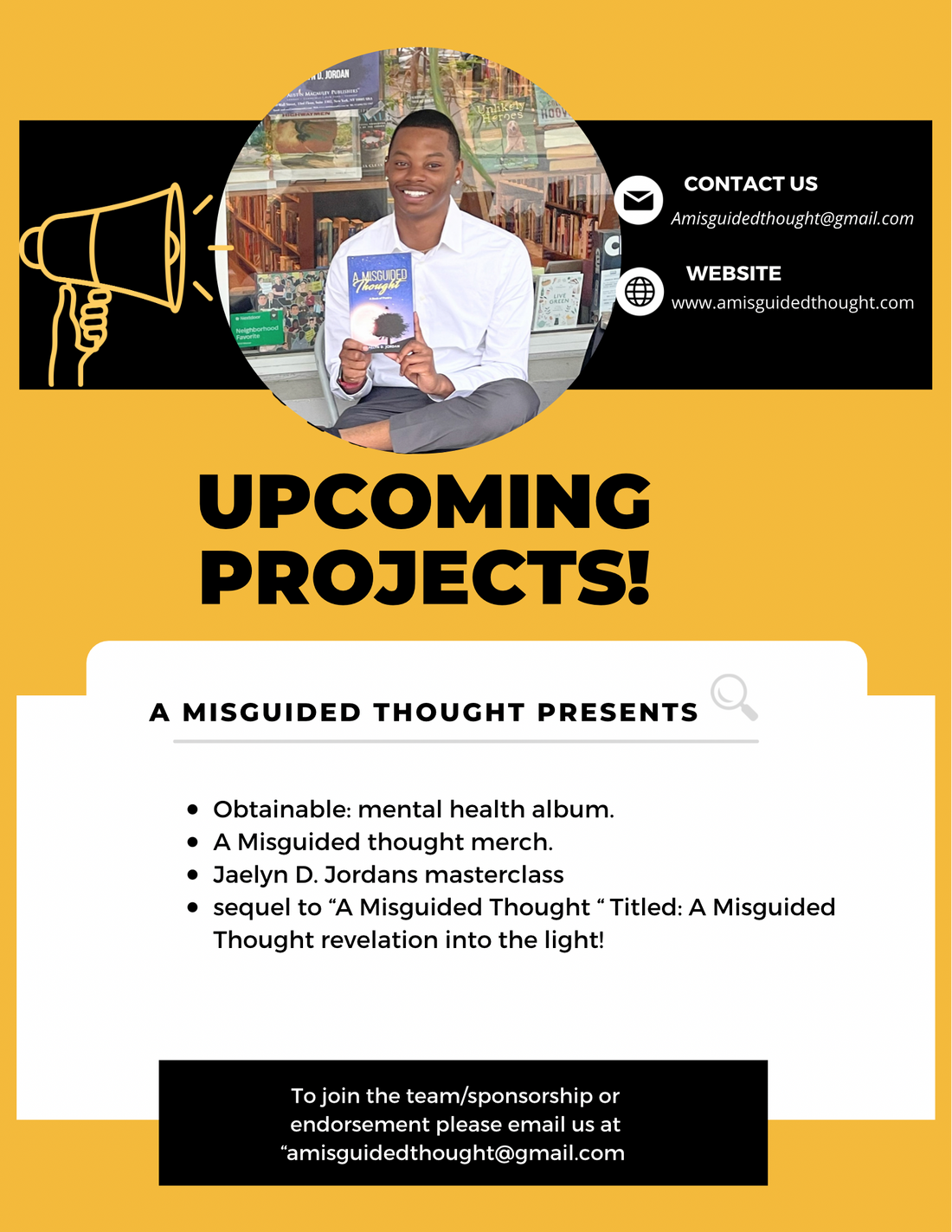 Upcoming projects