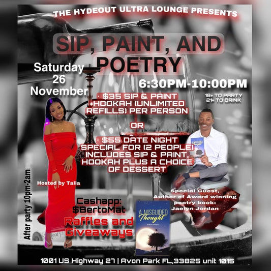 Sip! paint ! & poetry