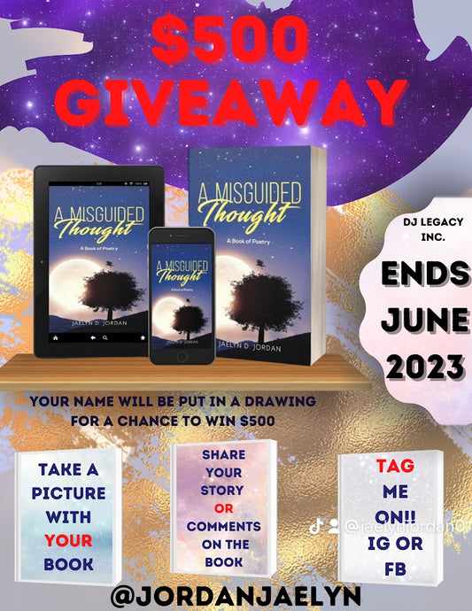 A Misguided Thought giveaway